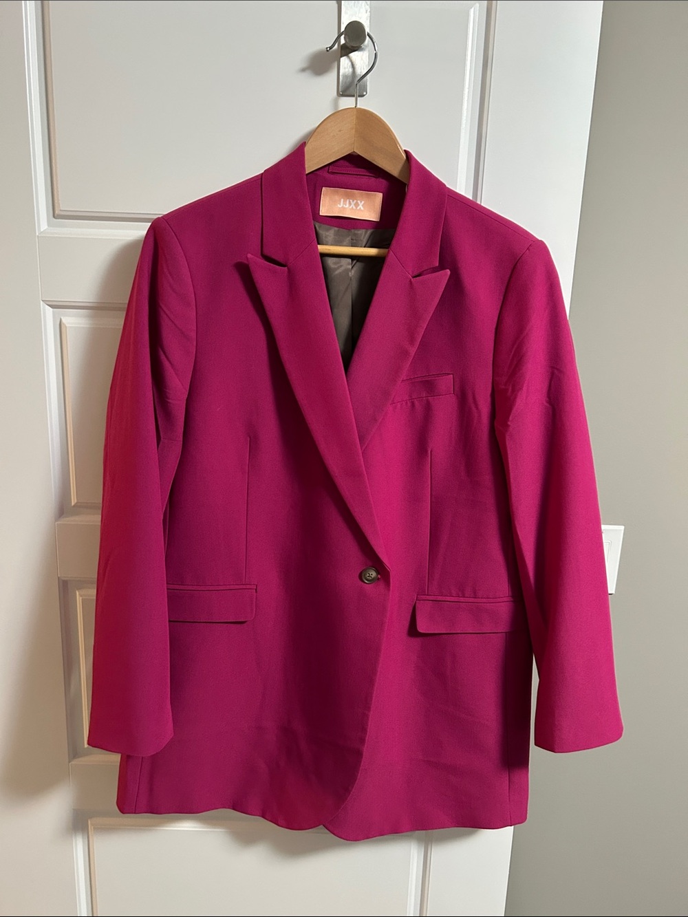 JJXX (by Jack & Jones) Fuchsia Single-Button Blazer